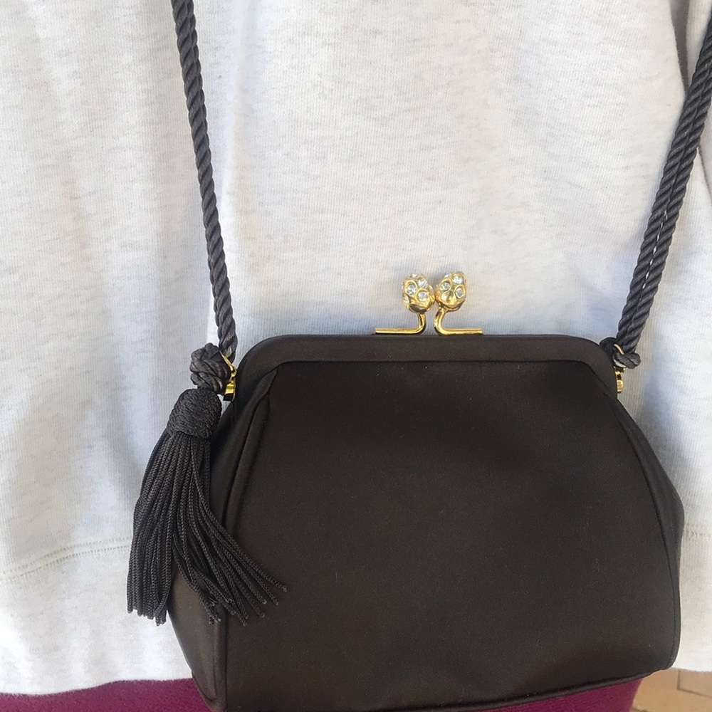 Saks Fifth Avenue Satin Handbag
